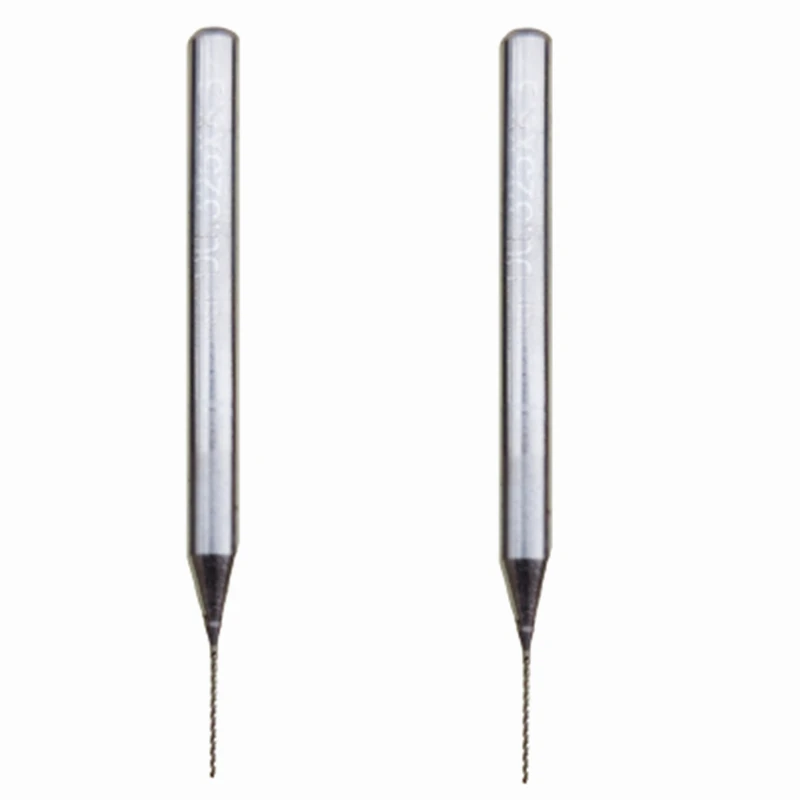 10PcsPack 0.1mm - 0.6mm micro drills bit tungsten steel alloy drilling tools for stainless steel copper aluminum (3)