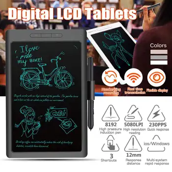 2 Colors 10'' bluetooth USB LCD Digital Anime Drawing Online Learn Graphics Tablet with Digital Pen for Android Windows for MAC
2 Colors 10'' bluetooth USB LCD Digital Anime Drawing Online Learn Graphics Tablet with Digital Pen for Android Windows for MAC