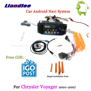 Car Android Multimedia System For Chrysler Voyager 2001~2005 2006 2007 GPS Navigation Screen Display TV Radio Audio Video Stereo
Car Android Multimedia System For Chrysler Voyager 2001~2005 2006 2007 GPS Navigation Screen Display TV Radio Audio Video Stereo