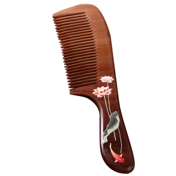 Aromatic Natural Wood Comb, Handmade Decorative Wooden Hair Comb for Women, Anti-Static and Fine Package Bonus a Gift! 
Aromatic Natural Wood Comb, Handmade Decorative Wooden Hair Comb for Women, Anti-Static and Fine Package Bonus a Gift!