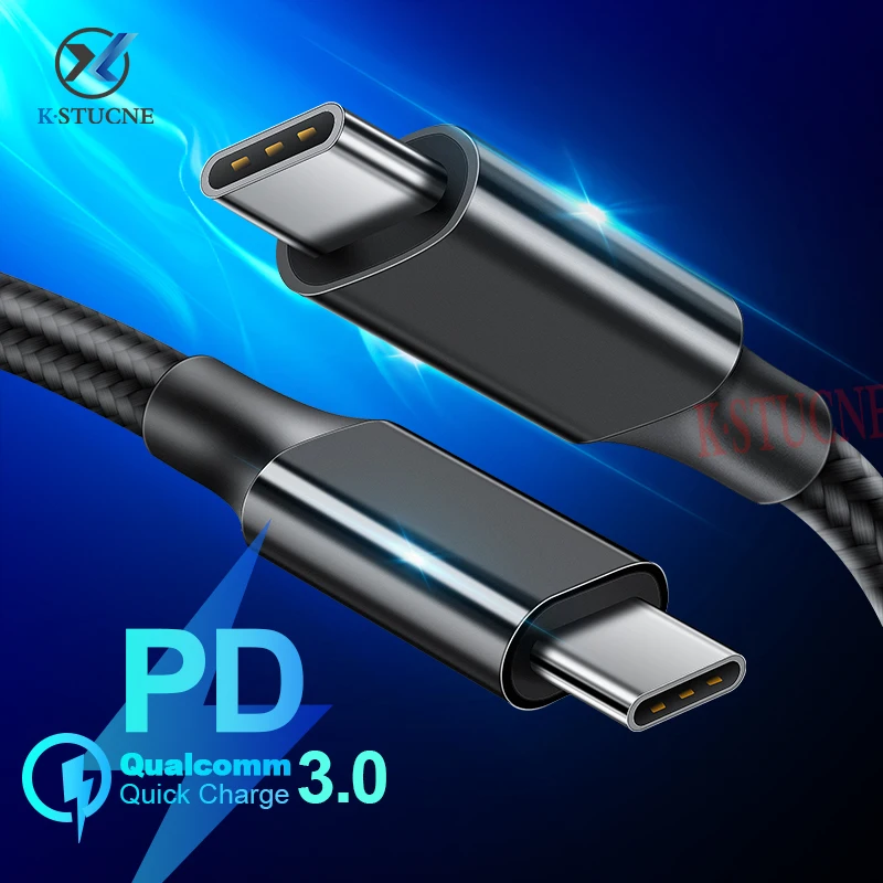 USB Type C to USB Type C Cable For Samsung Galaxy S9 Plus 60W PD Fast Charging USB Type C Cable Data Cable For Macbook USB Cord
USB Type C to USB Type C Cable For Samsung Galaxy S9 Plus 60W PD Fast Charging USB Type C Cable Data Cable For Macbook USB Cord