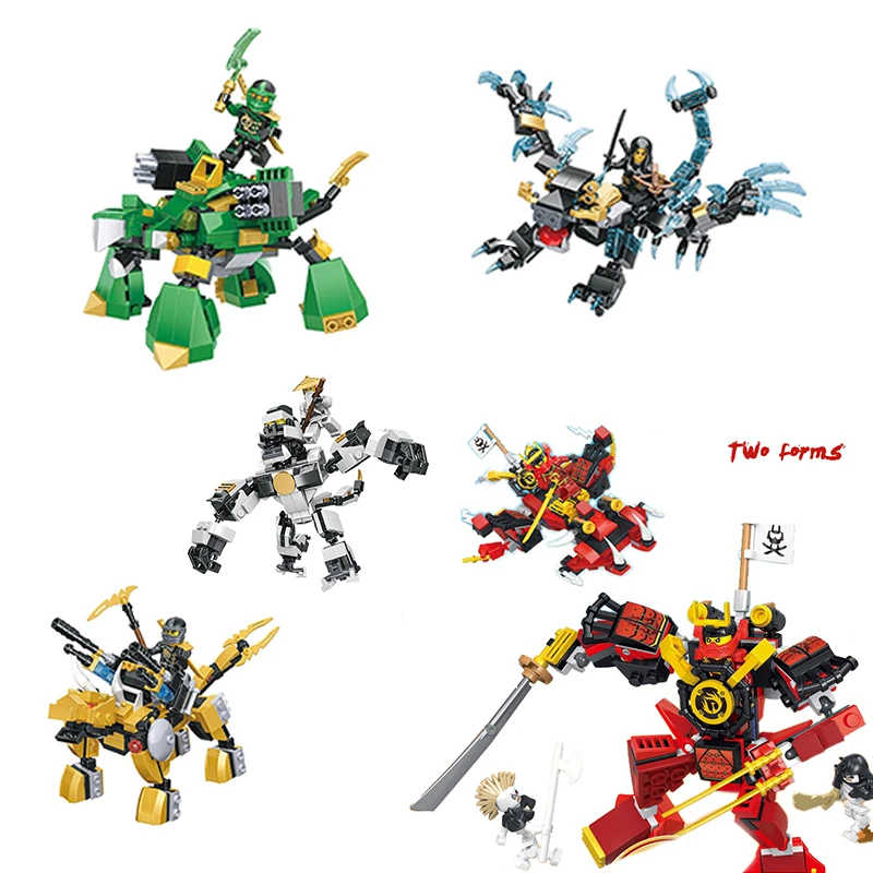 Compatible NINJAgoed Mech Two Forms Action MINI Figure Heroes With Weapons Zane Lloyd ninja Building Blocks Toys for children
Compatible NINJAgoed Mech Two Forms Action MINI Figure Heroes With Weapons Zane Lloyd ninja Building Blocks Toys for children
