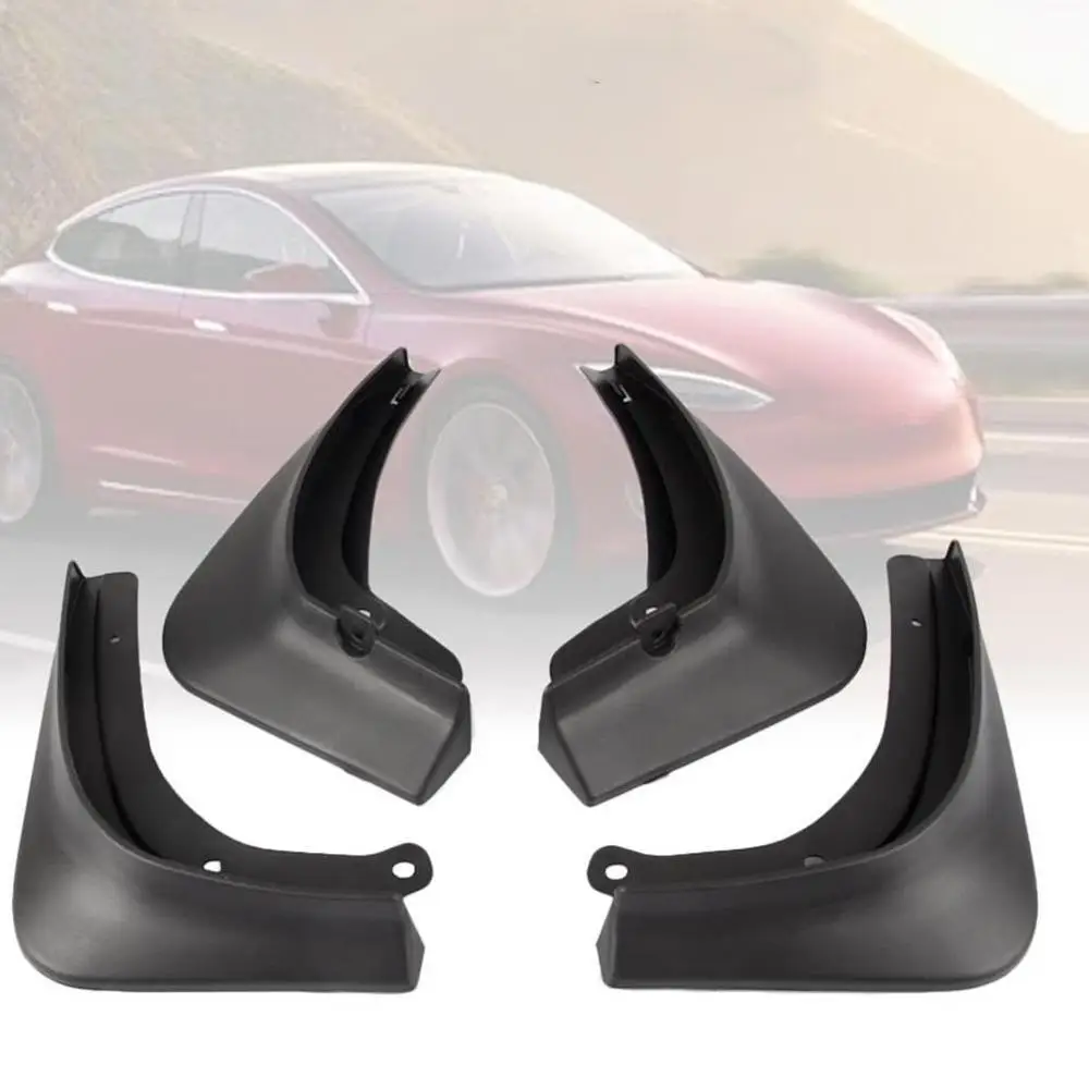 4Pcs/Set Car Mud Flaps Front Rear Mudguard Splash Guards Fender Mudflaps For Tesla Model 3 2016~2019
4Pcs/Set Car Mud Flaps Front Rear Mudguard Splash Guards Fender Mudflaps For Tesla Model 3 2016~2019