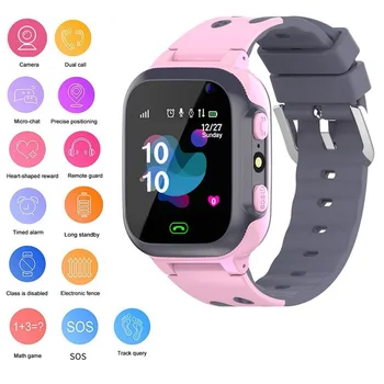 Cute Design Locator Tracker Kids Smart watch SOS Safe 2G SIM Card Long Standby Time Brain Development Game Smartwatch
Cute Design Locator Tracker Kids Smart watch SOS Safe 2G SIM Card Long Standby Time Brain Development Game Smartwatch
