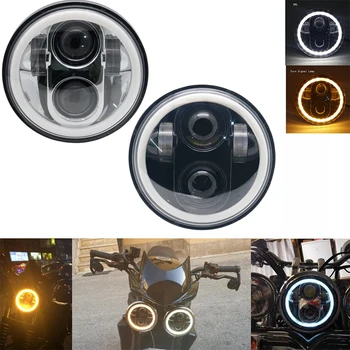 45W 5.75 Inch LED Headlight With Mounting Housing Bracket Clamps For Motorcycle Iron 883 Sportster Dyna Triple Wide Glide
45W 5.75 Inch LED Headlight With Mounting Housing Bracket Clamps For Motorcycle Iron 883 Sportster Dyna Triple Wide Glide
