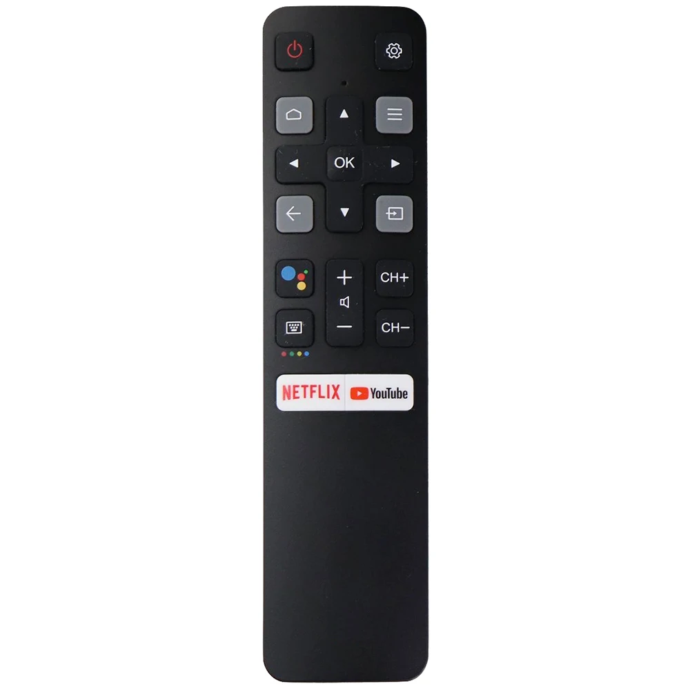 Голосовой пульт дистанционного управления RC802V FNR1 для TCL Android 4K Smart TV Netflix YouTube 49P30FS