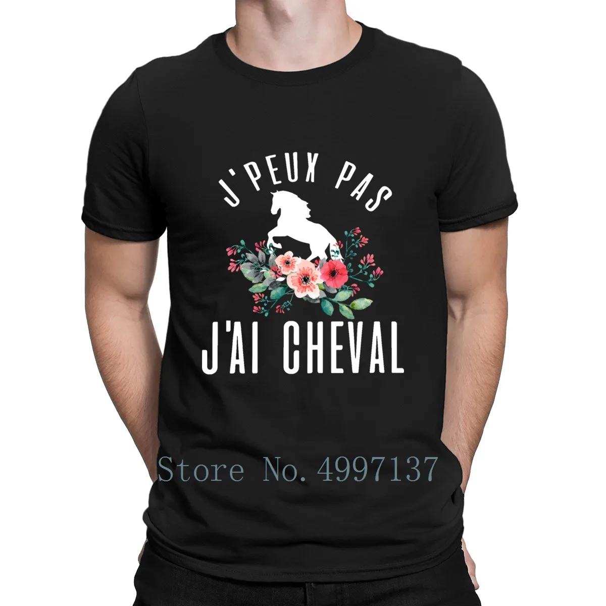 Jpeux Pas Jai Cheval Farms T Shirt New Style Spring Standard Slim Print Crew Neck Anti-Wrinkle Short Sleeve Shirt
Jpeux Pas Jai Cheval Farms T Shirt New Style Spring Standard Slim Print Crew Neck Anti-Wrinkle Short Sleeve Shirt
