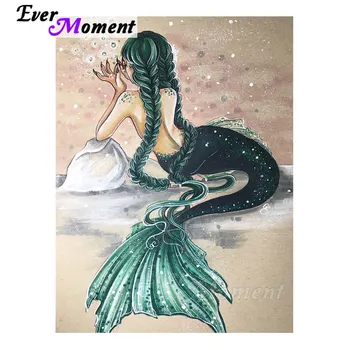 Ever Moment Diamond Painting Art Mermaid Hobby DIY Full Square Resin Drills Children Handicrafts Mosaic Decor For Giving 4Y794
Ever Moment Diamond Painting Art Mermaid Hobby DIY Full Square Resin Drills Children Handicrafts Mosaic Decor For Giving 4Y794