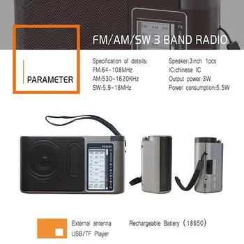 Retro Portable FM/AM/SW High-sensitivity Export Japanese Quality S Brand Multi-band Manual Adjustable Bluetooth Card Radio
Retro Portable FM/AM/SW High-sensitivity Export Japanese Quality S Brand Multi-band Manual Adjustable Bluetooth Card Radio