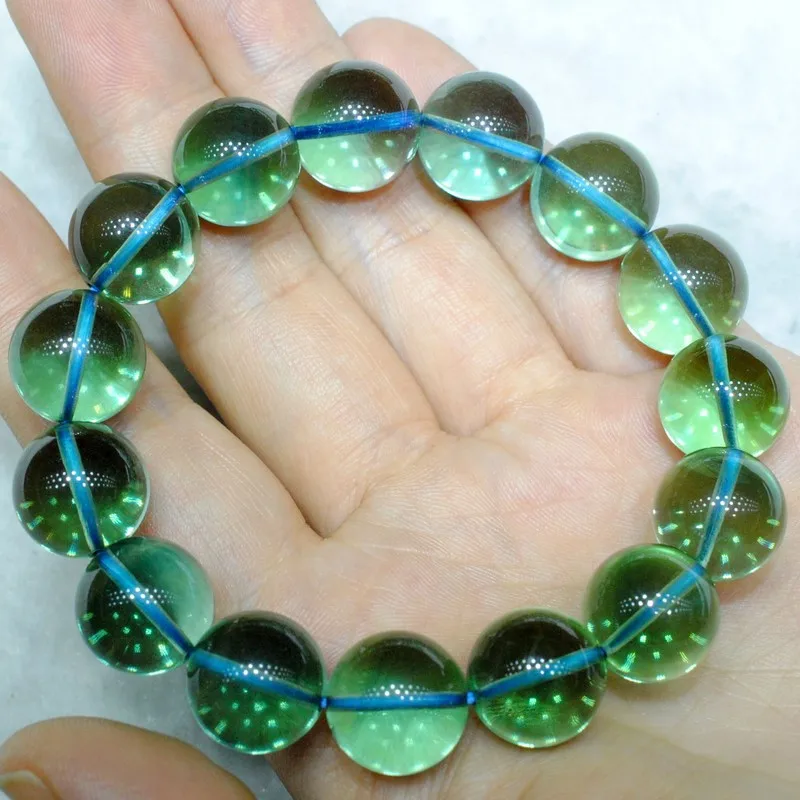 Nnatural AAA Grade Green Fluorite Stone Bracelet 12mm Beads for Women Transparent Clear Bracelet
Nnatural AAA Grade Green Fluorite Stone Bracelet 12mm Beads for Women Transparent Clear Bracelet