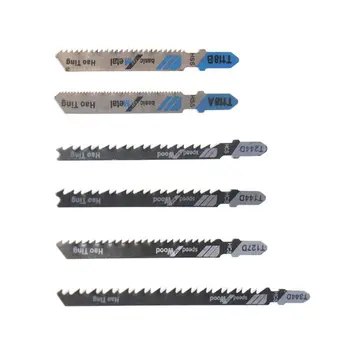 5Pcs/Set HCS/HSS Curve Saw Jigsaw Reciprocating Blade for Metal Plastic Resin Alloy Quick Cut Home DIY Woodworking Cutting Tools
5Pcs/Set HCS/HSS Curve Saw Jigsaw Reciprocating Blade for Metal Plastic Resin Alloy Quick Cut Home DIY Woodworking Cutting Tools