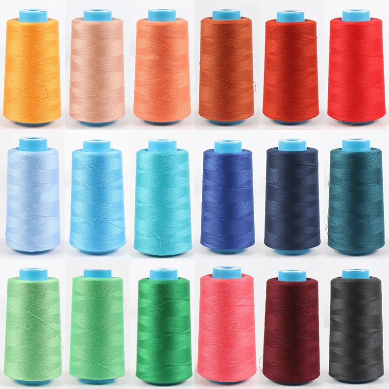 Sewing Thread Hot Sale Industrial Popular 3500Yards/Roll Sewing Machine Overlocking Thread High Quality Durable 40 Colors
Sewing Thread Hot Sale Industrial Popular 3500Yards/Roll Sewing Machine Overlocking Thread High Quality Durable 40 Colors