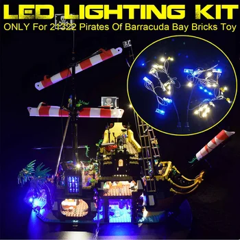 USB Powered LED Light Up Kit Only For 21322 for Pirates Of Barracuda Bay Building Blocks Bricks Toy (Model Not Included)
USB Powered LED Light Up Kit Only For 21322 for Pirates Of Barracuda Bay Building Blocks Bricks Toy (Model Not Included)