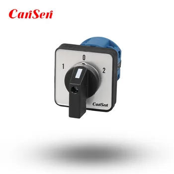 Cam Switch 20A 3 position AC 440V Ui 660V 1-0-2 2 Poles 8 terminals (CE, TUV, CCC, RoHS)
Cam Switch 20A 3 position AC 440V Ui 660V 1-0-2 2 Poles 8 terminals (CE, TUV, CCC, RoHS)