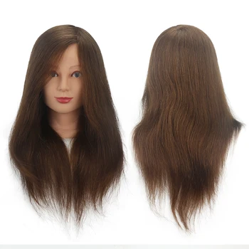 16/18 inch 100% real hair human brown black hairdresser training head dummy model with long hair styling practice head model
16/18 inch 100% real hair human brown black hairdresser training head dummy model with long hair styling practice head model