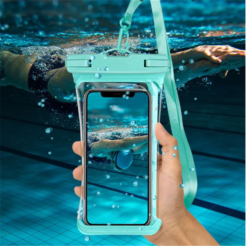 

Universal Waterproof Case For iPhone X XR XS MAX 8 7 6 5 Swiming Pouch Phone Covers 6.5" For Huawei Xiaomi Underwater Phone Bag