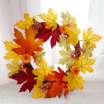 Halloween Decorations Pumpkin Berry Wreath Maple Garland Rattan Artificial Wreath Front Door Garland Thanksgiving Home Decor #
Halloween Decorations Pumpkin Berry Wreath Maple Garland Rattan Artificial Wreath Front Door Garland Thanksgiving Home Decor #