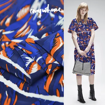 100cm*135cm Feather New Elements Color Matching 18 Momme Abstract Printed Crepe De Chine Silk Fabric
100cm*135cm Feather New Elements Color Matching 18 Momme Abstract Printed Crepe De Chine Silk Fabric