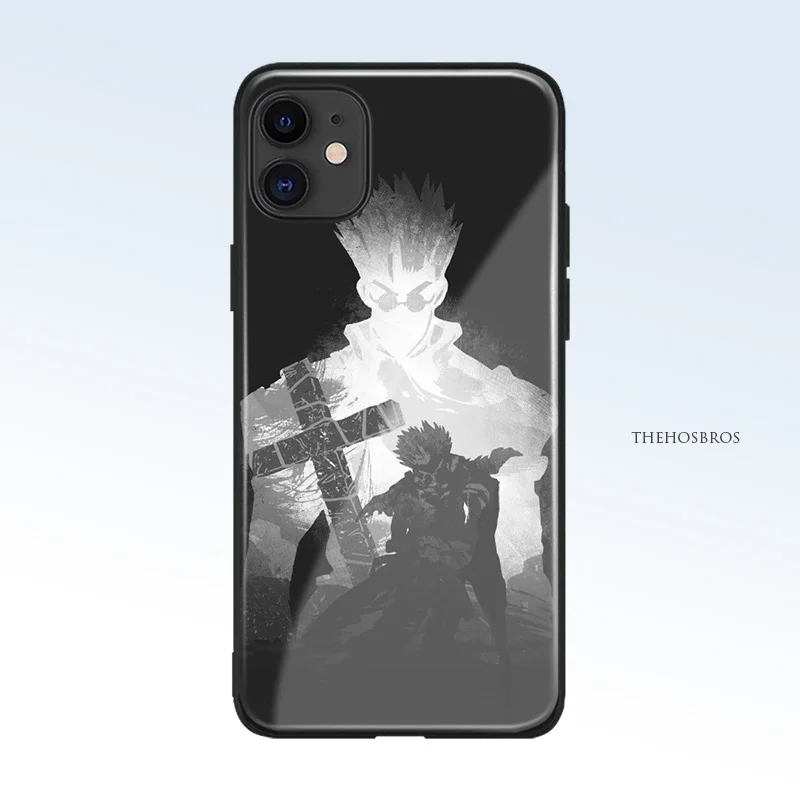 Стеклянный чехол Vash с рисунком для iPhone 6 6s 7 8 x xr xs 11 pro max Samsung S note 9 10 20 Plus | Мобильные