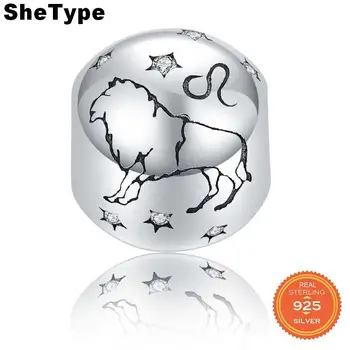 SheType 2.8g Water Sign Constellation Round Beads for Women Jewelry Making Leo Clear Star Charm 925 Solid Sterling Silver
SheType 2.8g Water Sign Constellation Round Beads for Women Jewelry Making Leo Clear Star Charm 925 Solid Sterling Silver