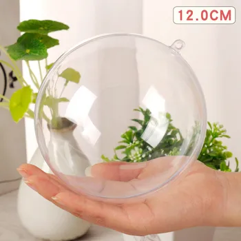 5pcs Clear Plastic Baubles Christmas Baubles Sphere Fillable Xmas Tree Ornament Festive party atmosphere decorations happy New
5pcs Clear Plastic Baubles Christmas Baubles Sphere Fillable Xmas Tree Ornament Festive party atmosphere decorations happy New