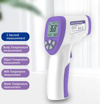 Infrared Thermometer, Accurate Digital Thermometer Non-Contact Thermometer Portable Body Basal Thermometer with LCD Display 
Infrared Thermometer, Accurate Digital Thermometer Non-Contact Thermometer Portable Body Basal Thermometer with LCD Display