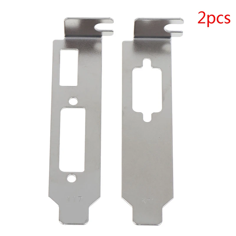 2pcs Low Profile Bracket Adapter HDMI DVI Port For Half Height Graphic Video Card Set
