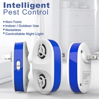 Mosquito Repellent Electronic Mouse Repellent Device with Double Loudspeaker Night Light BJStore
Mosquito Repellent Electronic Mouse Repellent Device with Double Loudspeaker Night Light BJStore