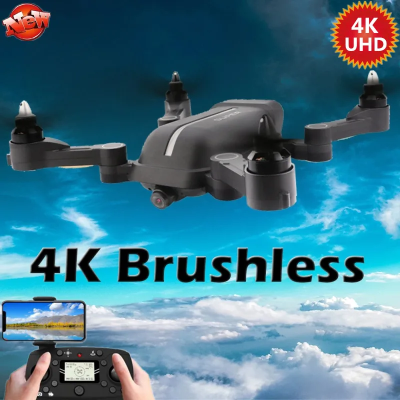 

GPS Quadcopter Folding Arms 5G 6Axis Gyro Wifi FPV GPS Drone With 4K UHD Camera RC Helicopter Selfie WIFI FPV GPS RC Drone Model