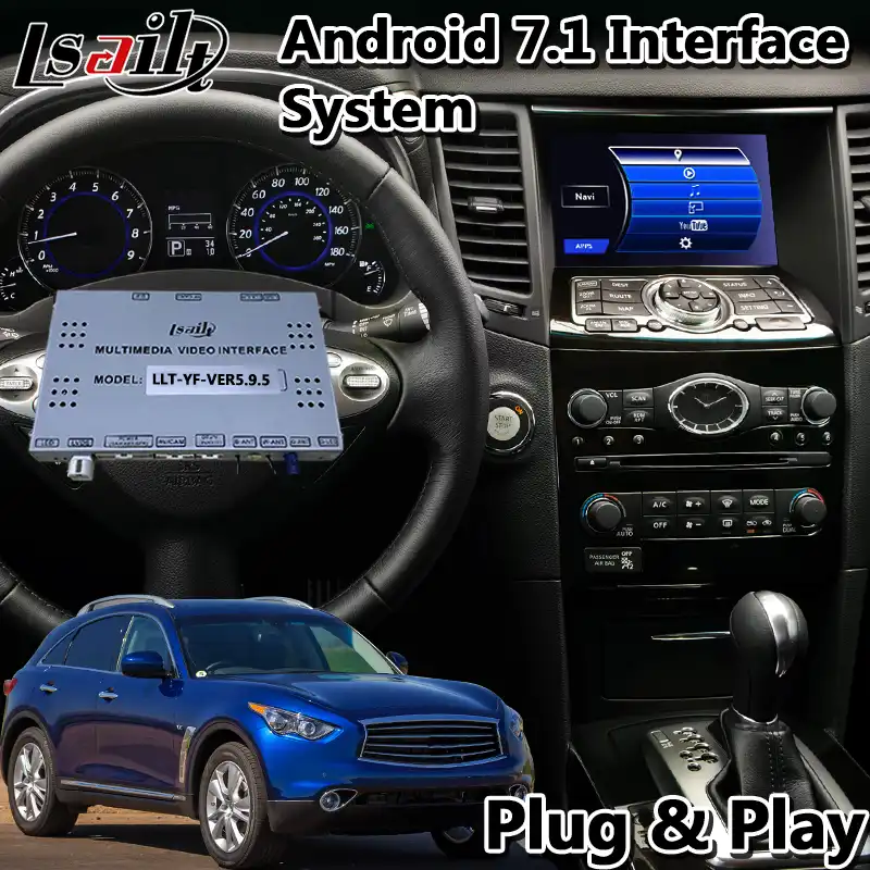 Lsailt Android Car Gps Navigation Interface For Infiniti