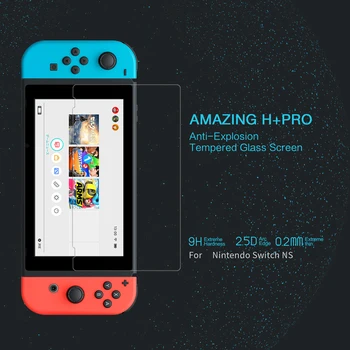 For Nintendo Switch NS Tempered Glass Nillkin Amazing H+Pro Screen Protector 2.5D ARC Curve Protective Film 9H hardness glass
For Nintendo Switch NS Tempered Glass Nillkin Amazing H+Pro Screen Protector 2.5D ARC Curve Protective Film 9H hardness glass