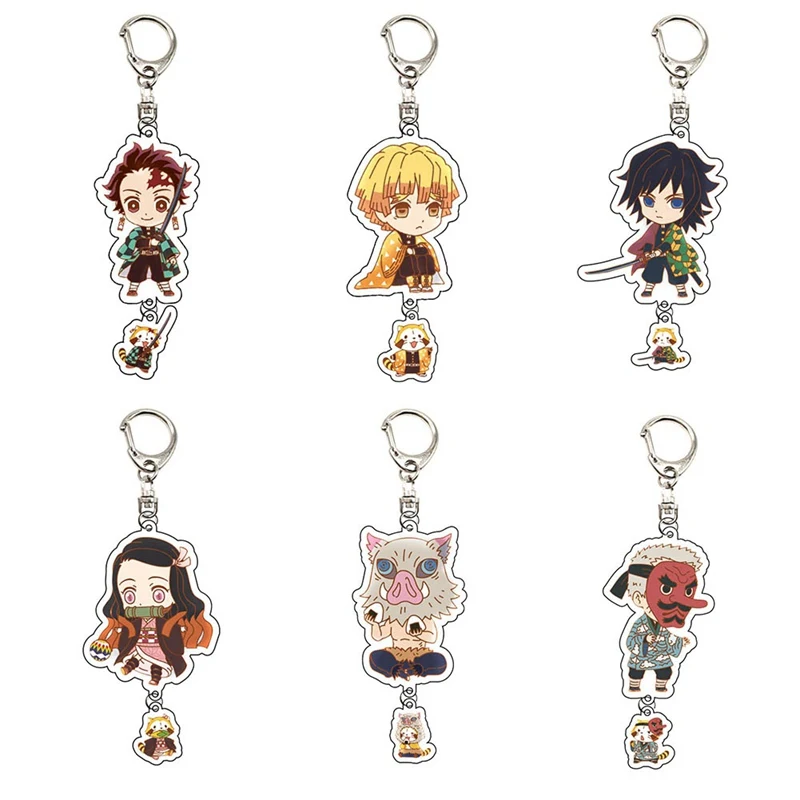 New Anime Demon Slayer Kimetsu No Yaiba Keychain Cute Acrylic Tanjirou Nezuko Agatsuma Zenitsu Rengoku Kyoujurou Key Chain
New Anime Demon Slayer Kimetsu No Yaiba Keychain Cute Acrylic Tanjirou Nezuko Agatsuma Zenitsu Rengoku Kyoujurou Key Chain