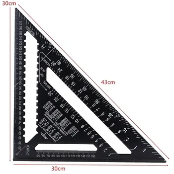 Large Aluminium Roofing Quick Square 12" Rafter Angle Frame Measuring Carpenter New Arrivals
Large Aluminium Roofing Quick Square 12" Rafter Angle Frame Measuring Carpenter New Arrivals