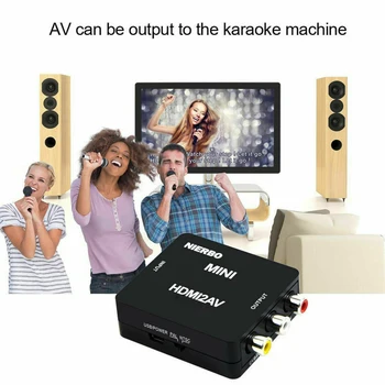 1080P HDMI to RCA AV Converter Composite CVBS Audio Video Adapter For PAL/NTSC HDMI To RCA AV Adapter Converter Cable CVBS 3RCA
1080P HDMI to RCA AV Converter Composite CVBS Audio Video Adapter For PAL/NTSC HDMI To RCA AV Adapter Converter Cable CVBS 3RCA