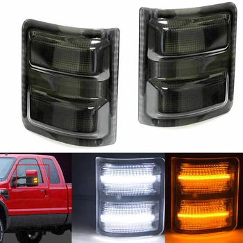 2pcs Smoked Lens LED Side Mirror Marker Lights For 2008-2016 Ford F250 F350 F450 F550
2pcs Smoked Lens LED Side Mirror Marker Lights For 2008-2016 Ford F250 F350 F450 F550