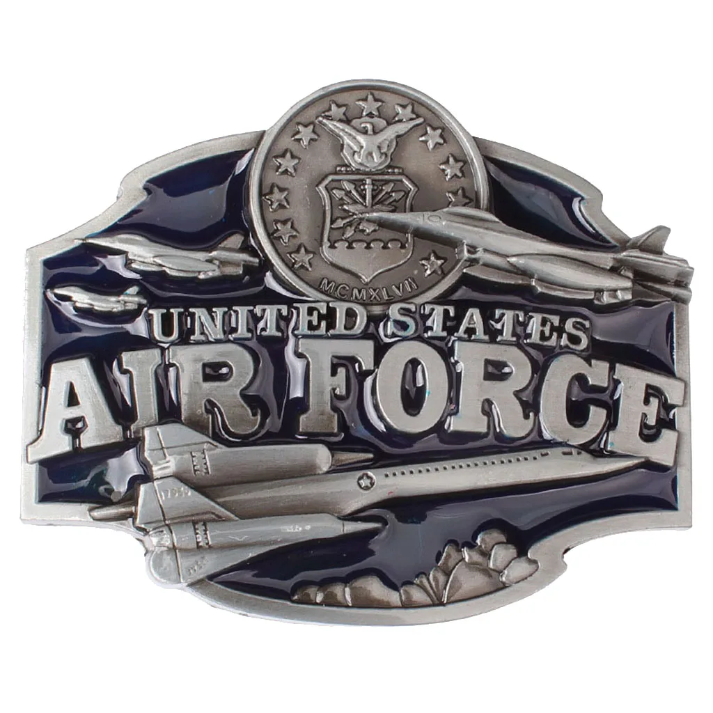 8.6x6.2cm Air Force Eagle Belt Buckle for Men Cowboy Waist Strap Belt Ornament 8.6x6.2cm Air Force Eagle Belt Buckle for Men Cowboy Waist Strap Belt Ornament