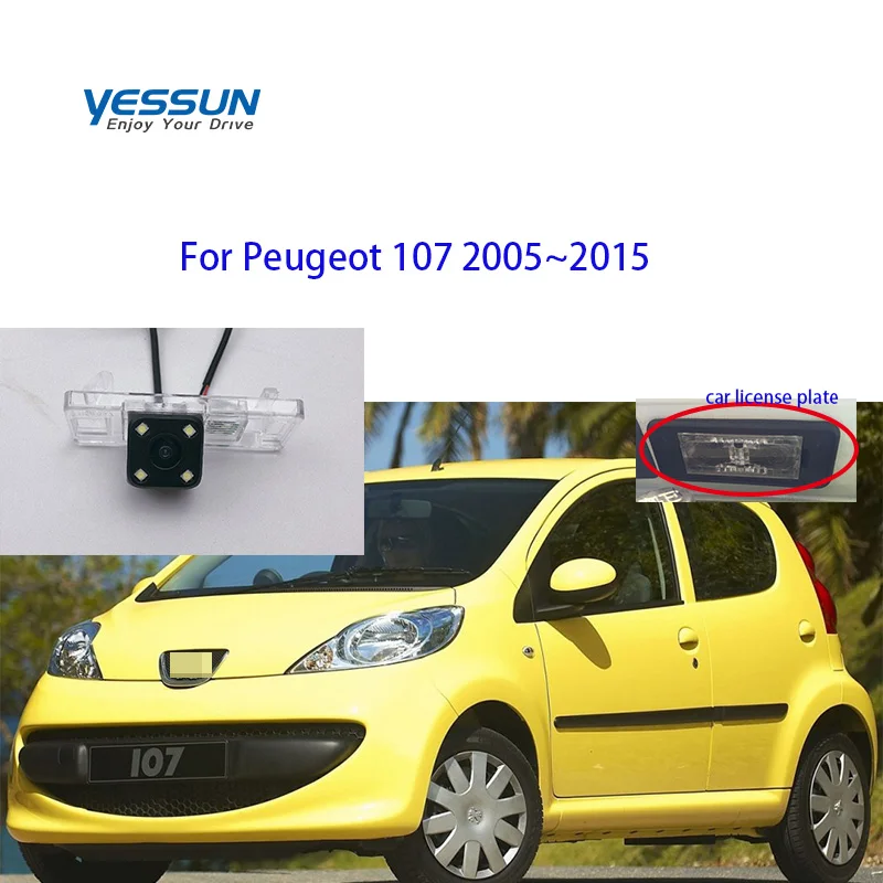 Yessun Auto Car Accessories Night Vision Car Rear View Reverse Backup Camera IP67 For Peugeot 107 2005~2015
Yessun Auto Car Accessories Night Vision Car Rear View Reverse Backup Camera IP67 For Peugeot 107 2005~2015