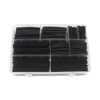 385Pcs/Box Shrinkable Tube Sheath Cable Charger Protection Heat Sleeves Electric Wire Insulation Data Line Protection Sleeve
385Pcs/Box Shrinkable Tube Sheath Cable Charger Protection Heat Sleeves Electric Wire Insulation Data Line Protection Sleeve