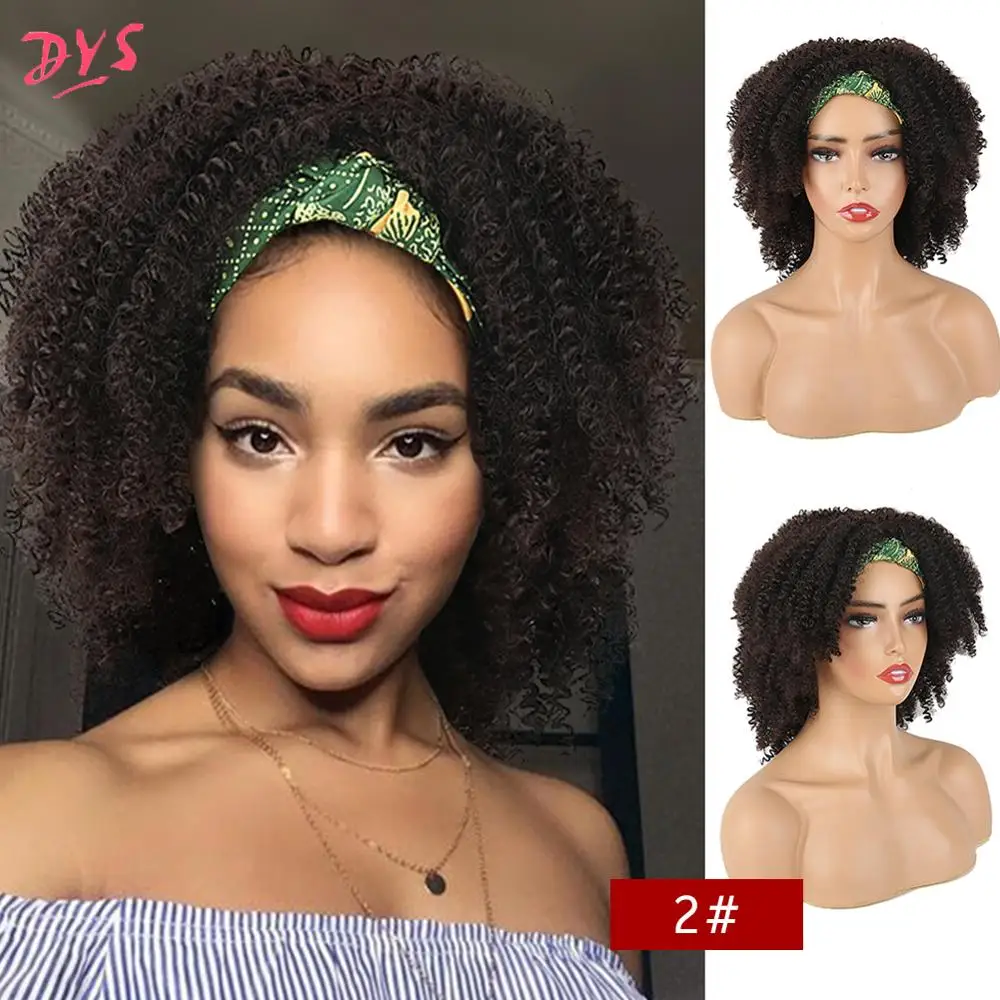 Synthetic Wigs Short Afro Curly Wigs Head-Wrap Wig 2 in 1 Short Kinky Curly Wigs Headband Wigs Afro Wigs with Turban Wigs
Synthetic Wigs Short Afro Curly Wigs Head-Wrap Wig 2 in 1 Short Kinky Curly Wigs Headband Wigs Afro Wigs with Turban Wigs