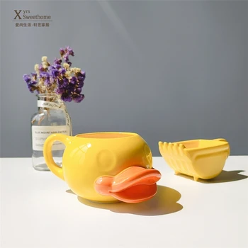Personality Creative Excavator Bucket Cup Cute Coffee Mug Small Yellow Duck Cup Creative Milk Cup Kids Gift travel mug Cute mug
Personality Creative Excavator Bucket Cup Cute Coffee Mug Small Yellow Duck Cup Creative Milk Cup Kids Gift travel mug Cute mug