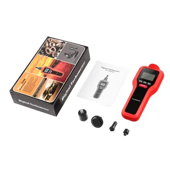 HT-522 Non-Contact Tachometer 2 in 1 Digital Tachometer Photoelectric Meter Rotation Tester Speed Measuring Instruments