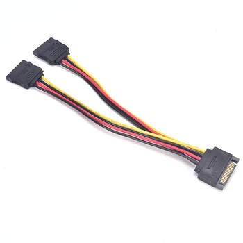 Cable HDD Y Splitter Universal Connector Adapter 90 Degree Power Adapter 15 Pin SATA Power Cable Male to Female 2 SATA Splitter 
Cable HDD Y Splitter Universal Connector Adapter 90 Degree Power Adapter 15 Pin SATA Power Cable Male to Female 2 SATA Splitter