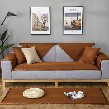 Modern Summer Sofa Couch Cover Non-slip Thick Polyester Cool Cushion Sofa Towel leather Seat Covers For Living Room Lounge
Modern Summer Sofa Couch Cover Non-slip Thick Polyester Cool Cushion Sofa Towel leather Seat Covers For Living Room Lounge