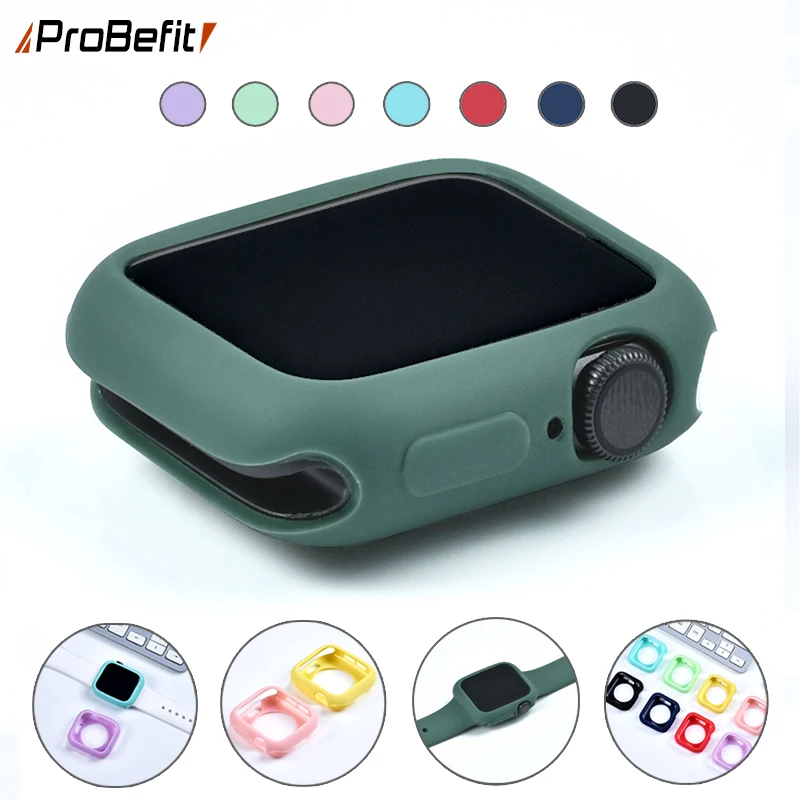 ProBefit Candy Soft Silicone Case for Apple Watch 3 2 1 42MM 38MM Cover Protection Shell for iWatch 4 5 40MM 44MM Watch Bumper
ProBefit Candy Soft Silicone Case for Apple Watch 3 2 1 42MM 38MM Cover Protection Shell for iWatch 4 5 40MM 44MM Watch Bumper