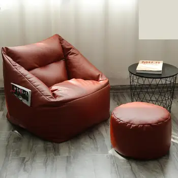 Lazy Sofa Chair Single Bedroom Net Red Balcony Leather Leisure Bean Bag Simple Household Japanese Tatami Floor Mat
Lazy Sofa Chair Single Bedroom Net Red Balcony Leather Leisure Bean Bag Simple Household Japanese Tatami Floor Mat
