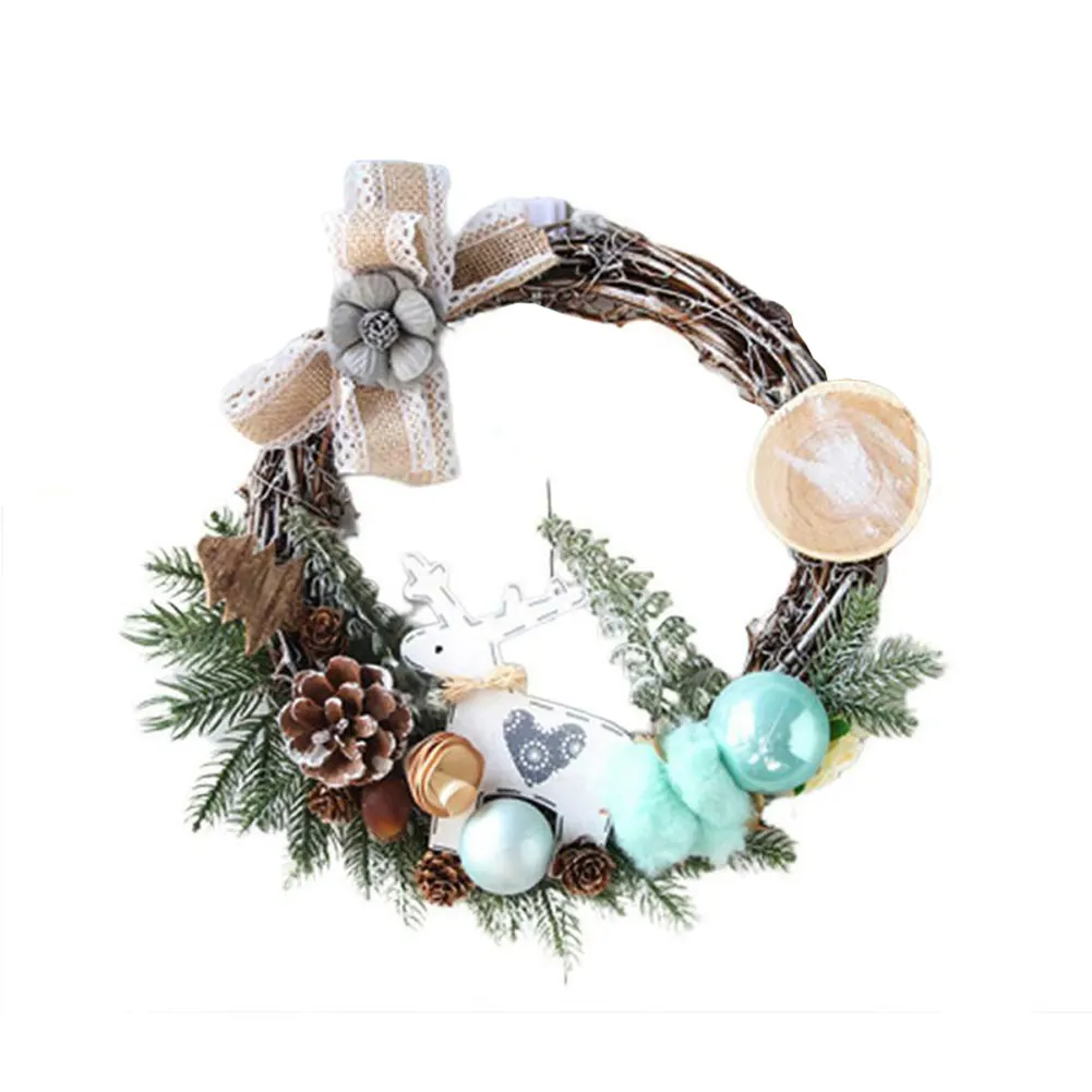 Christmas Artificial Door Garland Window Wall Hanging Wreath Home Decor P7Ding
Christmas Artificial Door Garland Window Wall Hanging Wreath Home Decor P7Ding