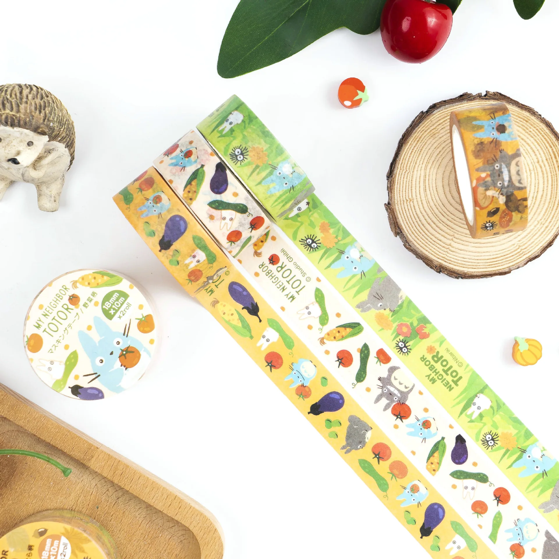 Kawaii Cartoon Totoro Bullet Journal Washi Tape set cute Decorative Adhesive Tape DIY Scrapbooking Sticker Label Stationery
Kawaii Cartoon Totoro Bullet Journal Washi Tape set cute Decorative Adhesive Tape DIY Scrapbooking Sticker Label Stationery