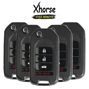 KEYECU 5x XKHO04EN (English Version) Xhorse for Honda Style 3+1 4 Button VVDI Key Tool VVDI2 Wire Remote Key
KEYECU 5x XKHO04EN (English Version) Xhorse for Honda Style 3+1 4 Button VVDI Key Tool VVDI2 Wire Remote Key
