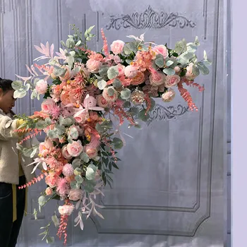 1m Triangle Flower Row Bride Wedding Props Iron Gate Wedding Decoration Background layout Photography Silk Artificial Flower
1m Triangle Flower Row Bride Wedding Props Iron Gate Wedding Decoration Background layout Photography Silk Artificial Flower