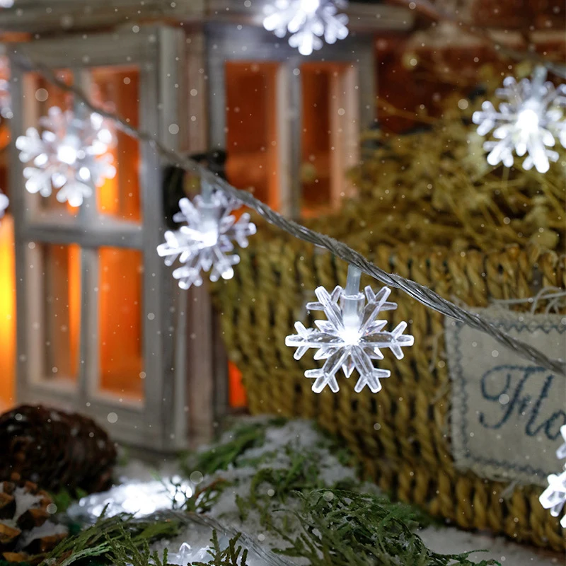 BRELONG LED Snowflake String Light Battery Box Christmas Tree Decoration Lantern Flash Light Festival Ambient Snow Light
BRELONG LED Snowflake String Light Battery Box Christmas Tree Decoration Lantern Flash Light Festival Ambient Snow Light